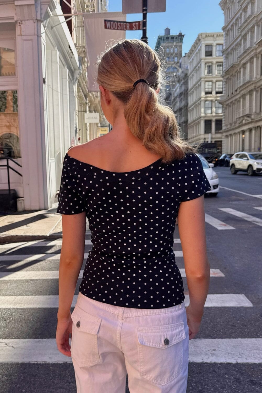 Ginny Polka Dot Top