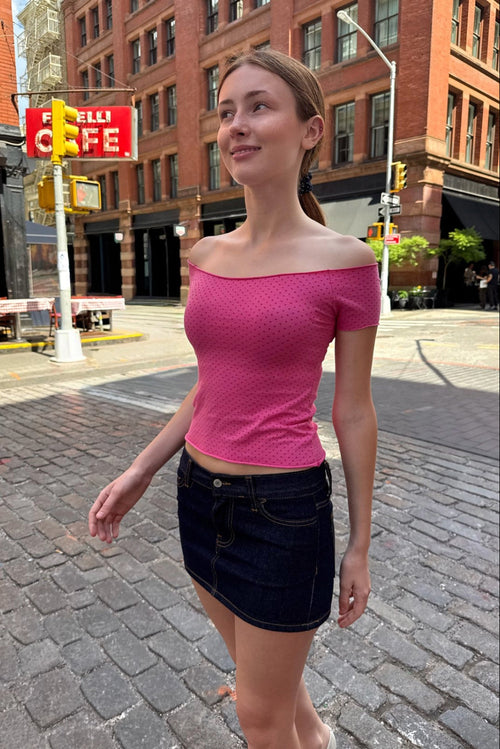 Bonnie Polka Dot Top