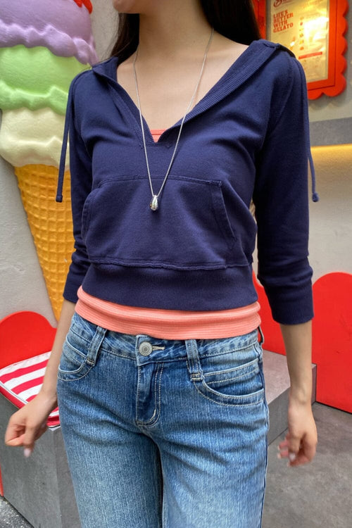 Christy Cropped Hoodie