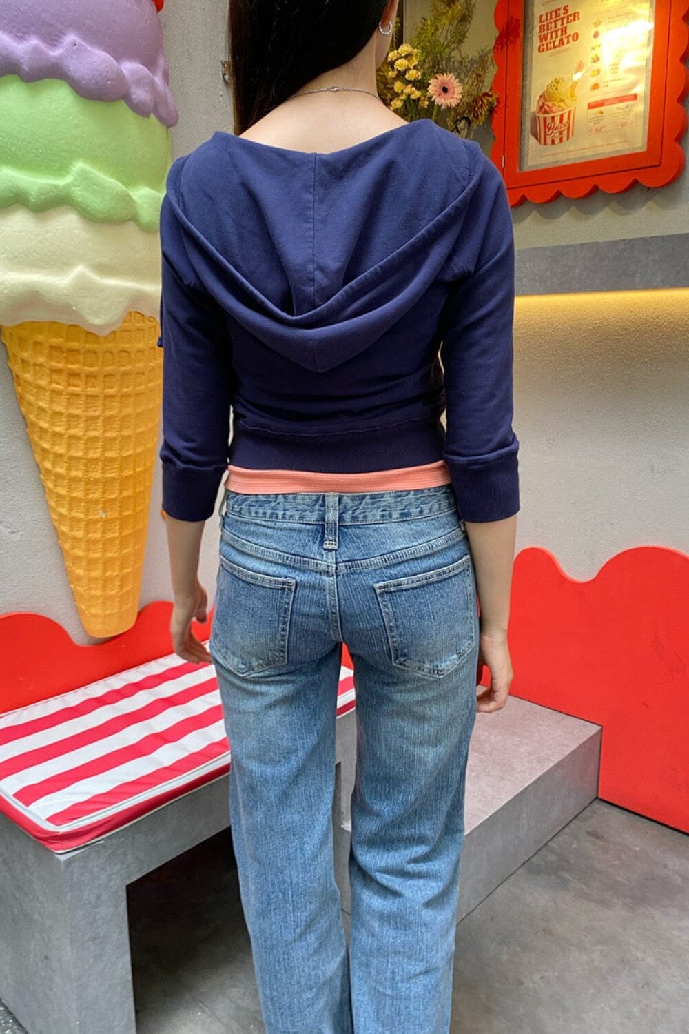 Christy Cropped Hoodie