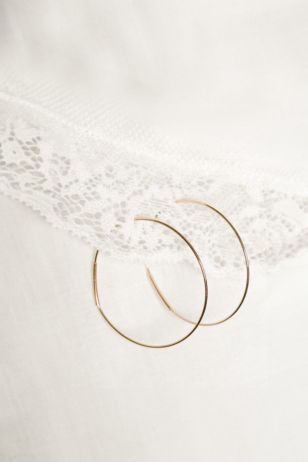 Thin Hoop Earrings
