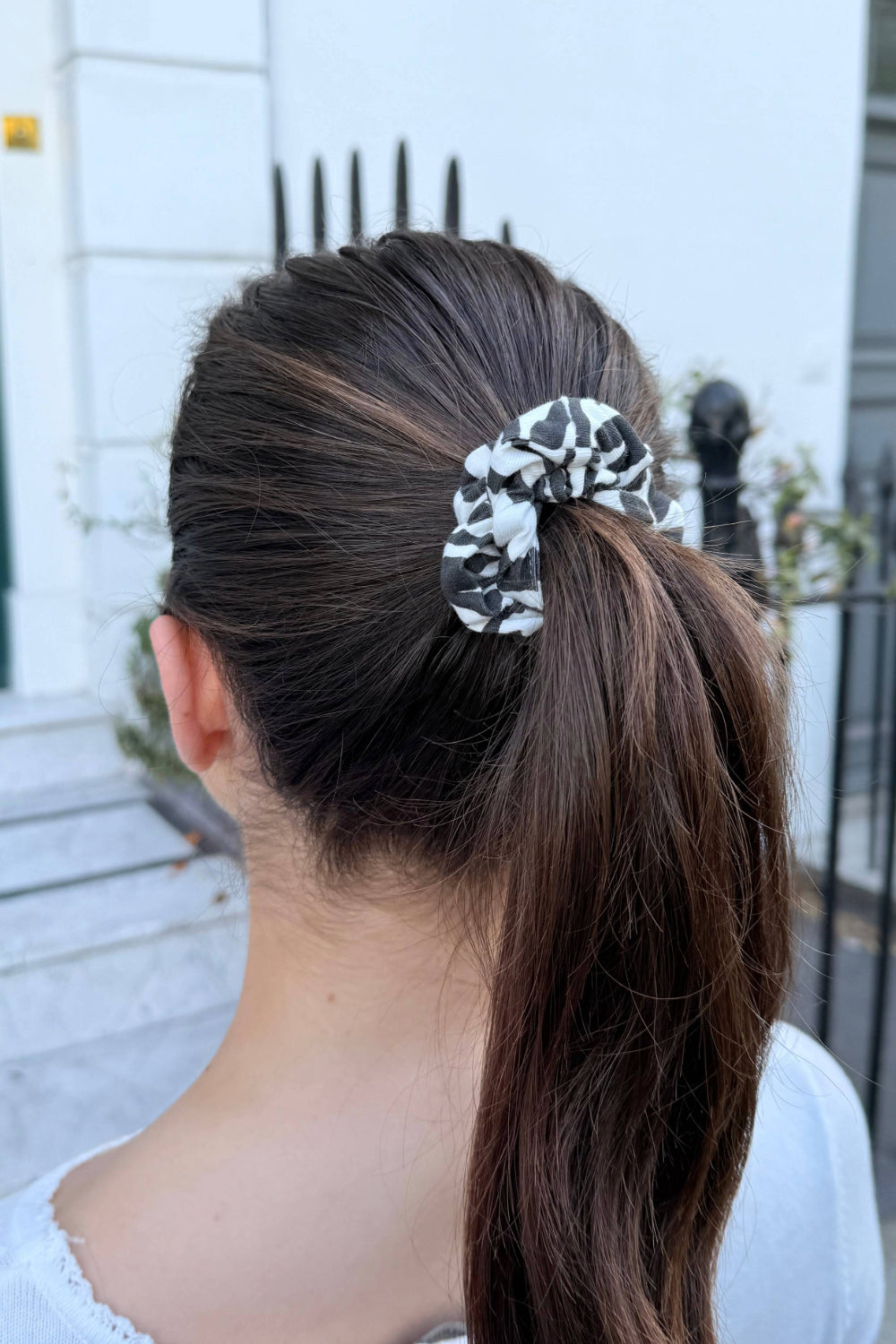 Zebra Scrunchie