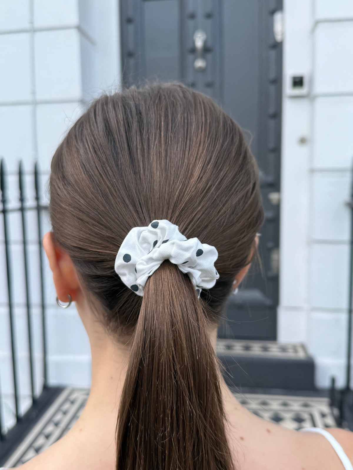 Polka Dots Scrunchie