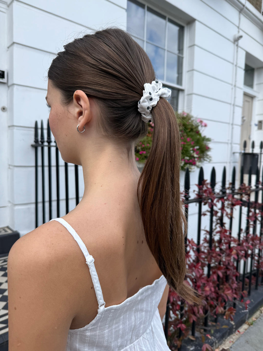 Polka Dots Scrunchie
