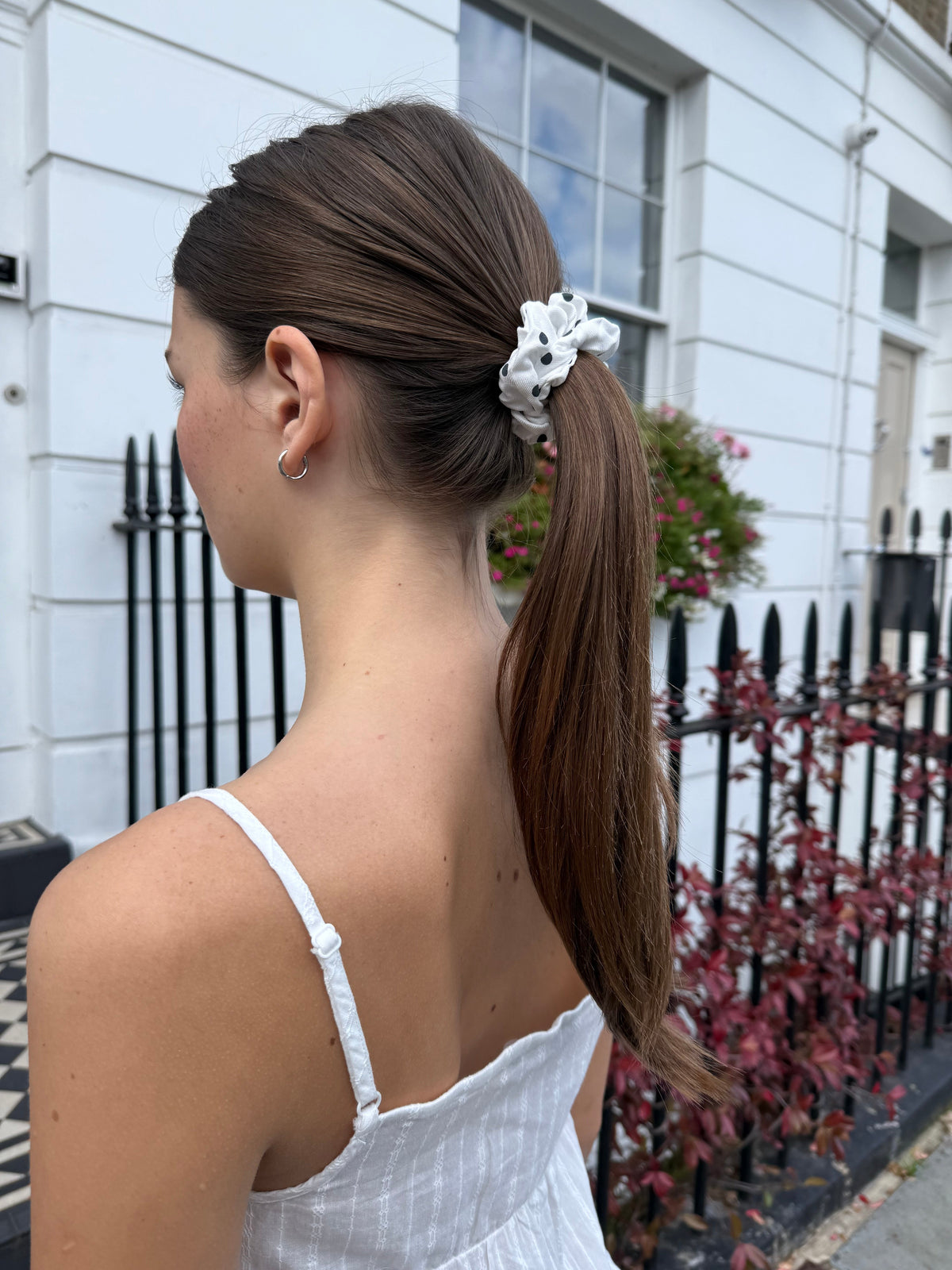 Polka Dots Scrunchie