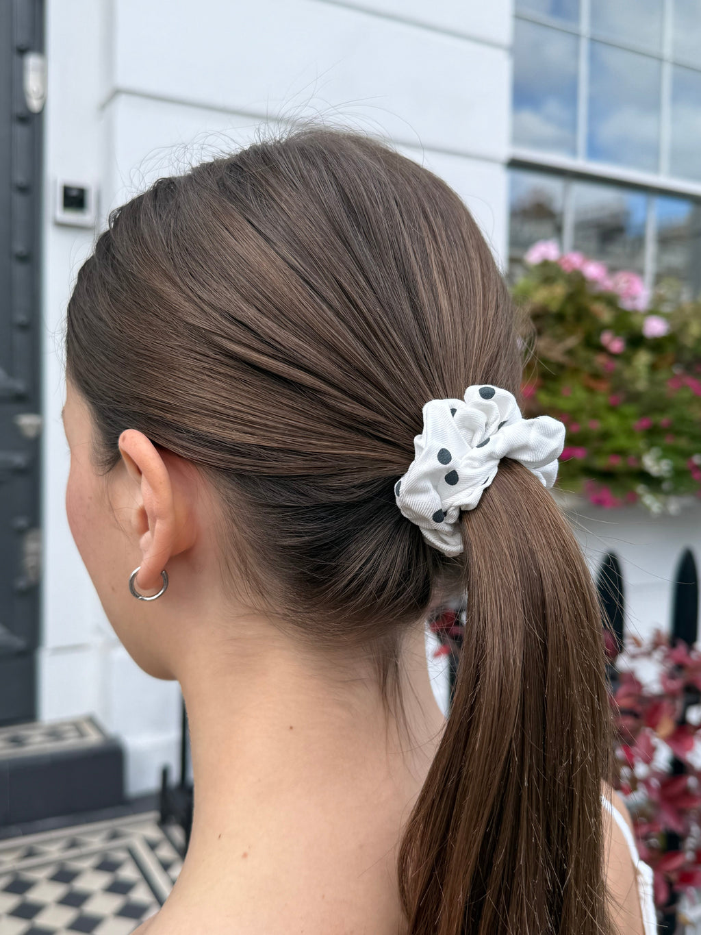 Polka Dots Scrunchie