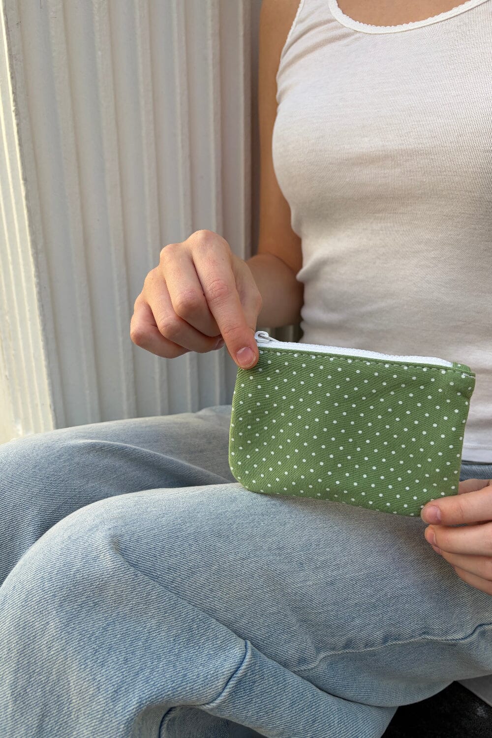 Polka Dot Coin Purse