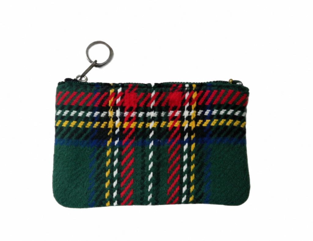 Plaid Coin Purse