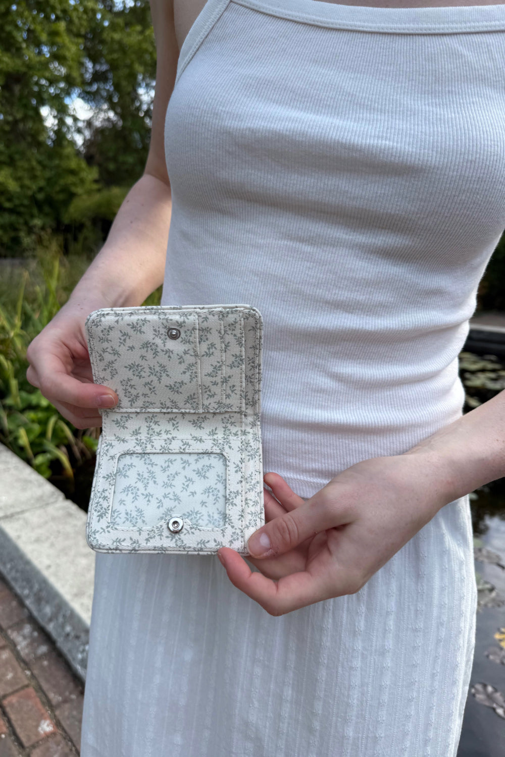 Floral Card Case