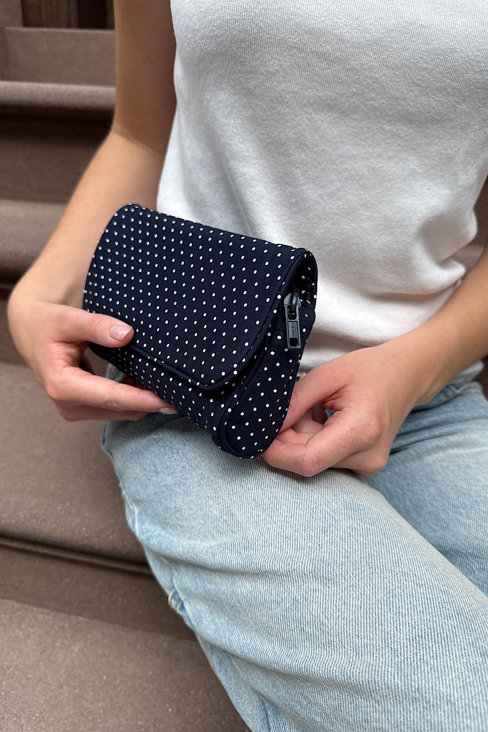 Polka Dots Makeup Bag