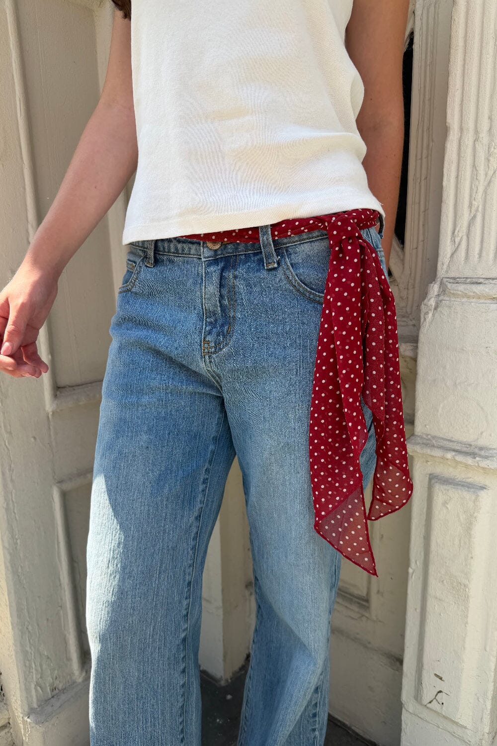 Polka Dot Scarf