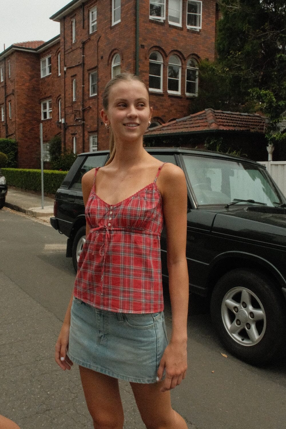 Tiffany Plaid Tank