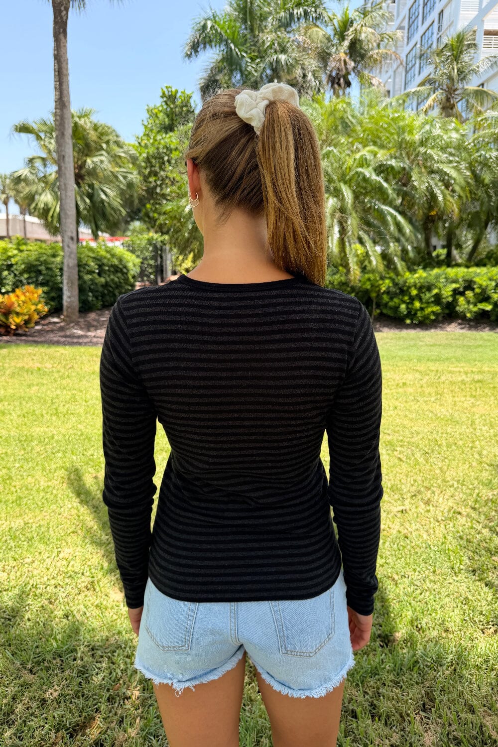Leah Stripe Top