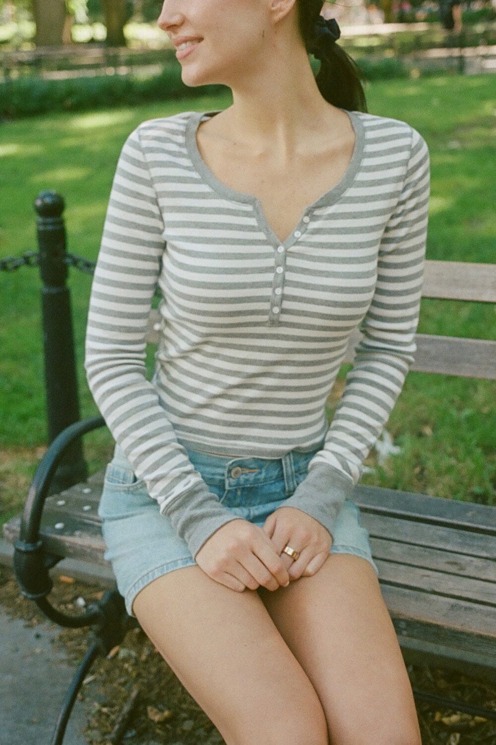 Zelly Striped Top