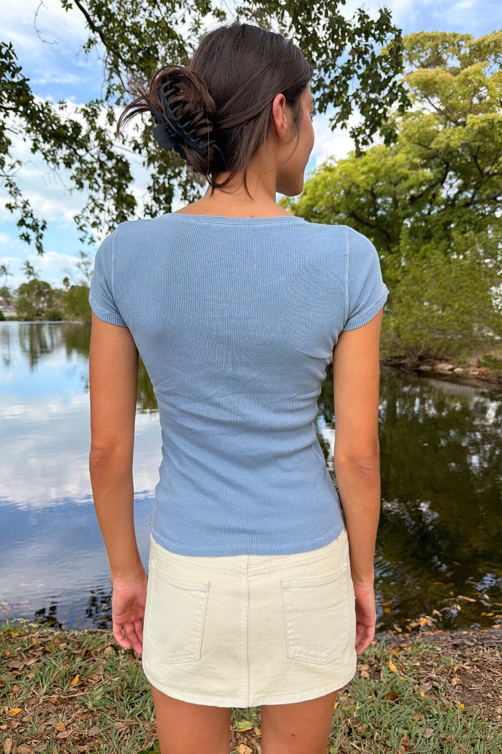 Zelly Ribbed Top