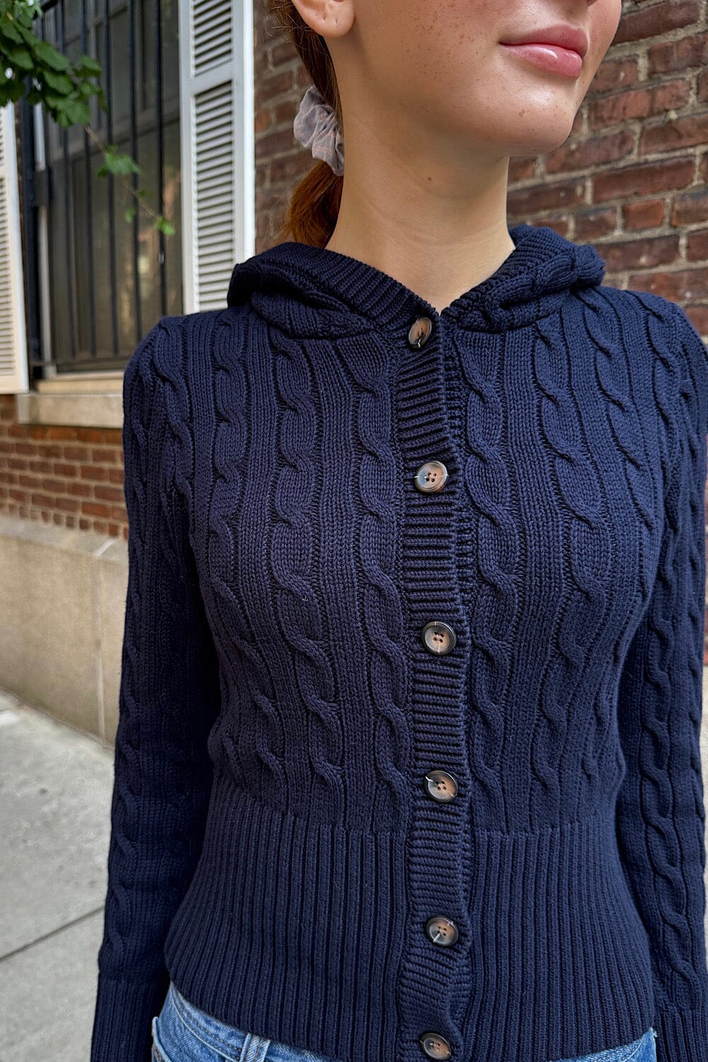 Aura Cable Knit Cardigan