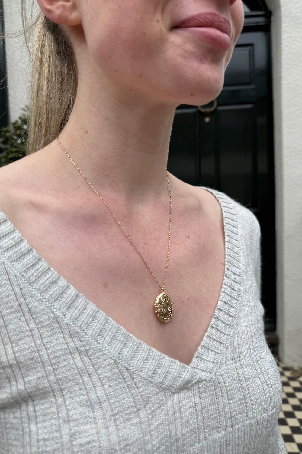 Gold Charm Necklace