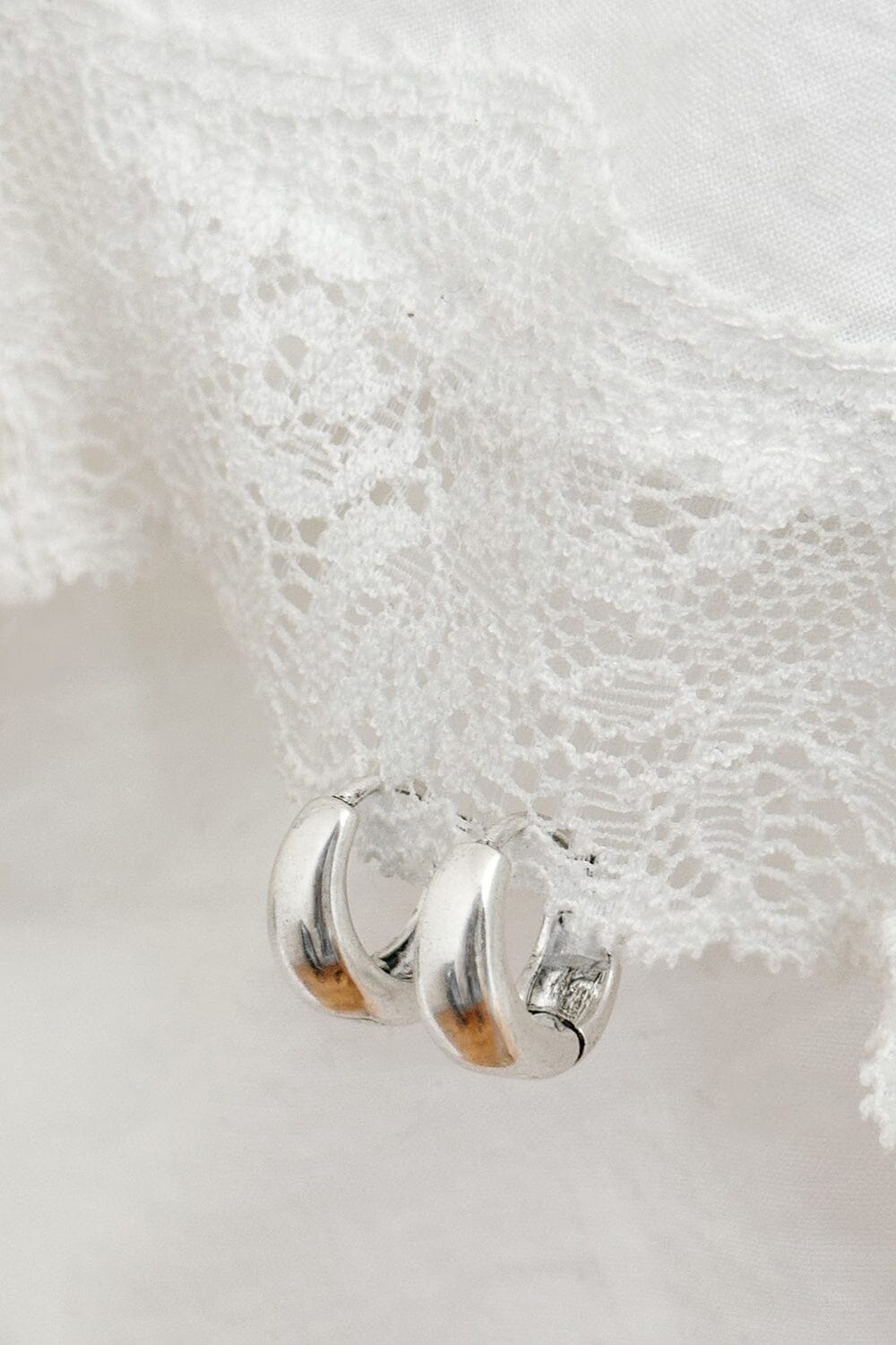 Sterling Silver Hoop Earrings